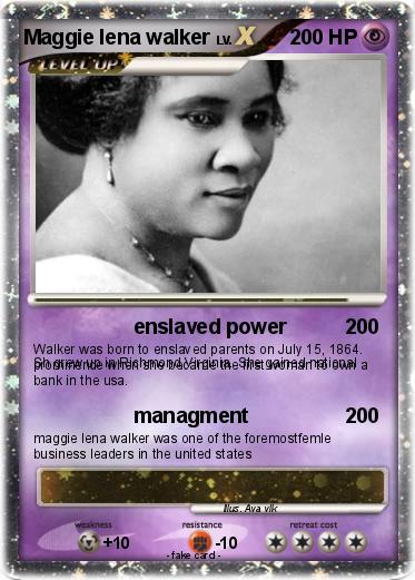 Pokemon Maggie lena walker