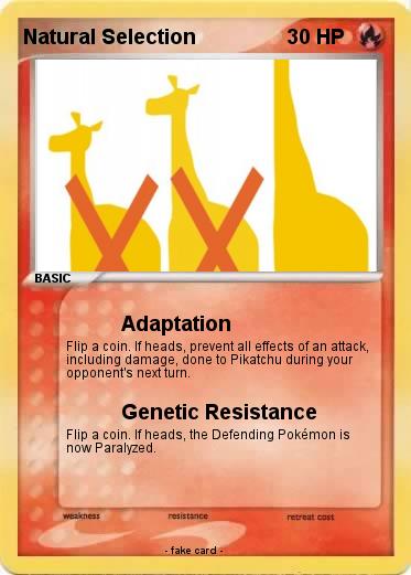 Pokemon Natural Selection
