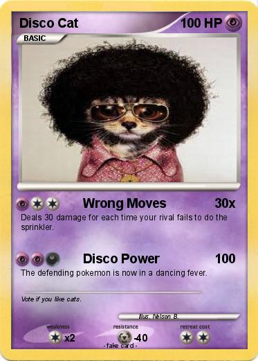 Pokemon Disco Cat