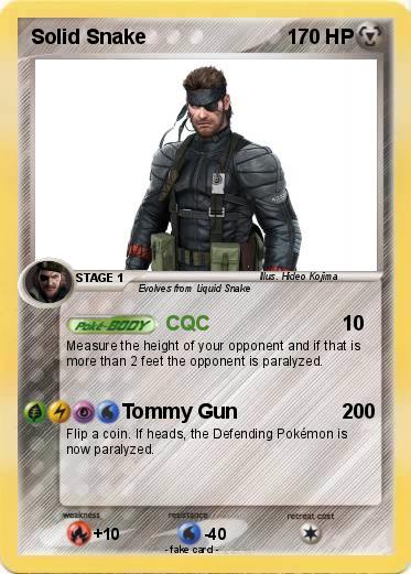 Pokemon Solid Snake