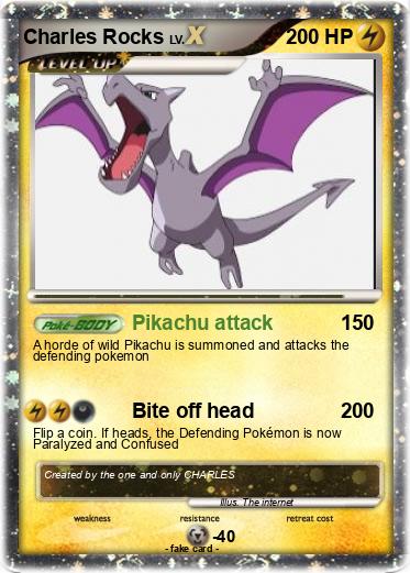 Pokemon Charles Rocks