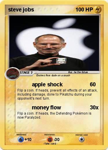 Pokemon steve jobs