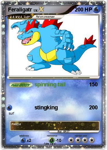 Pokemon Feraligatr