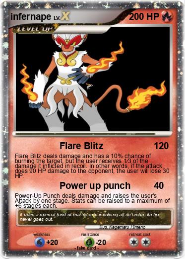 Pokemon infernape