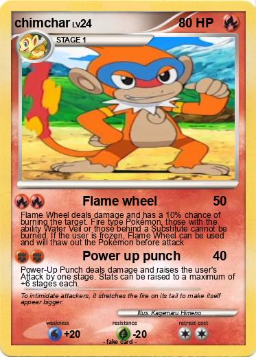 Pokemon chimchar