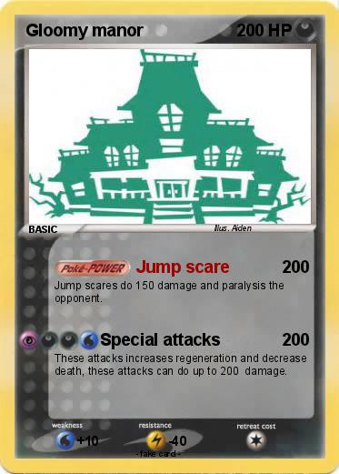 Pokemon Gloomy manor