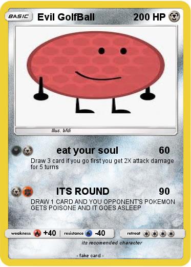 Pokemon Evil GolfBall
