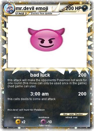 Pokemon mr.devil emoji