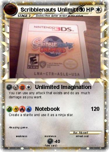 Pokemon Scribblenauts Unlimited