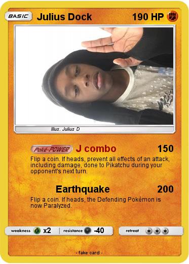 Pokemon Julius Dock