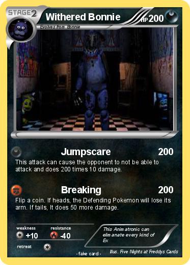 Pokemon Withered Bonnie