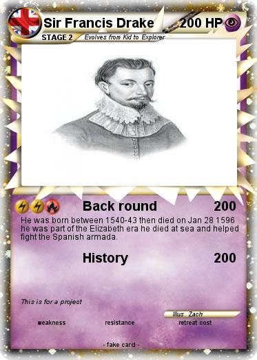 Pokemon Sir Francis Drake