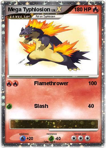 Pokemon Mega Typhlosion