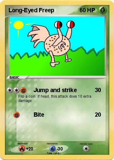 Pokemon Long-Eyed Freep