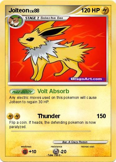 Pokemon Jolteon