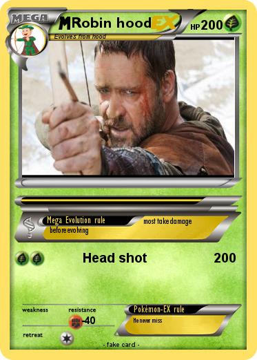 Pokemon Robin hood