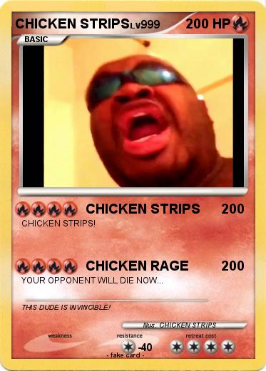 Pokemon CHICKEN STRIPS