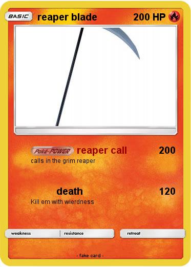 Pokemon reaper blade