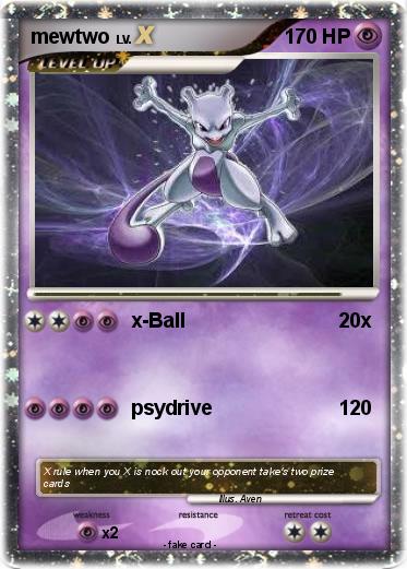 Pokemon mewtwo