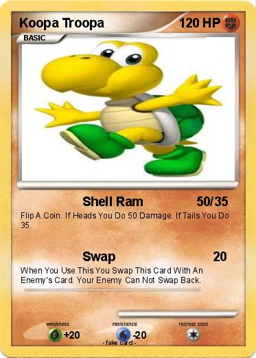 Pokemon Koopa Troopa