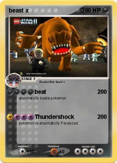 Pokemon beast x