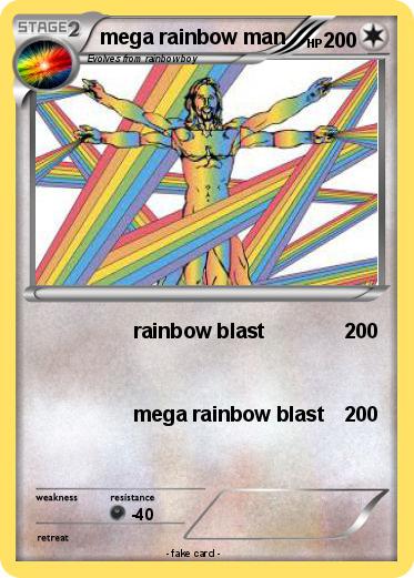 Pokemon mega rainbow man