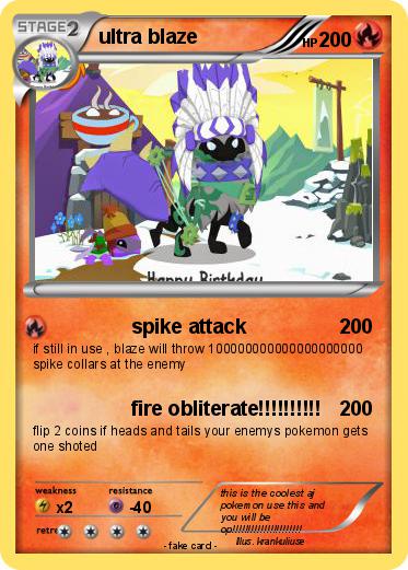Pokemon ultra blaze