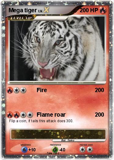 Pokemon Mega tiger