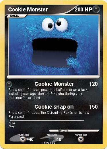 Pokemon Cookie Monster