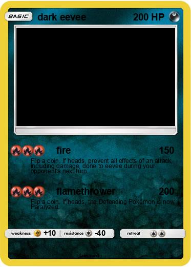 Pokemon dark eevee