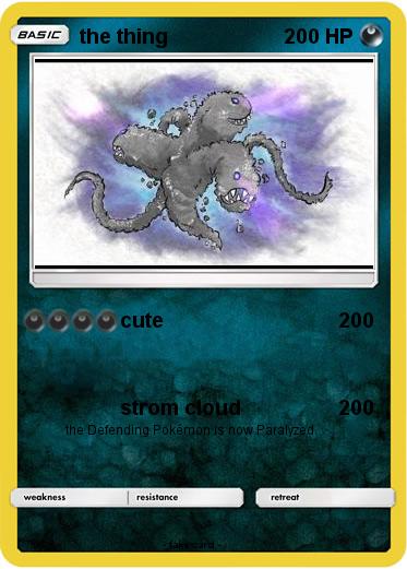 Pokemon the thing