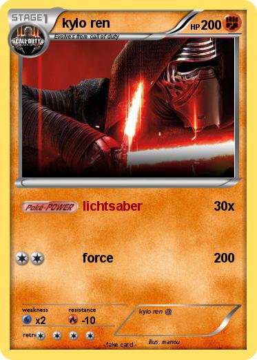 Pokemon kylo ren