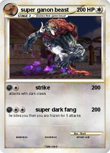 Pokemon super ganon beast