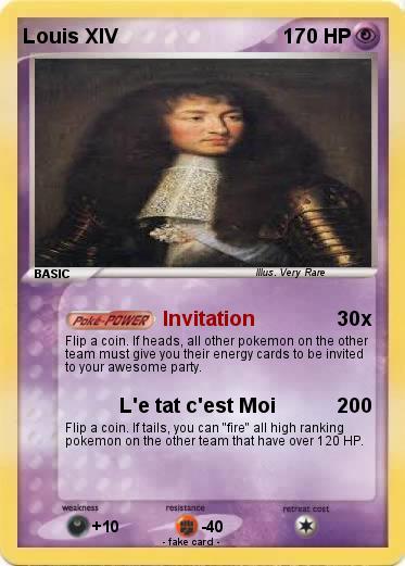 Pokemon Louis XIV