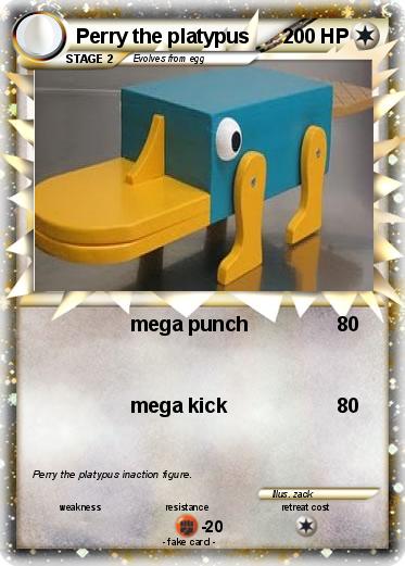 Pokemon Perry the platypus