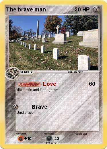 Pokemon The brave man