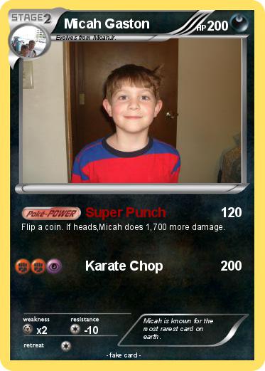 Pokemon Micah Gaston
