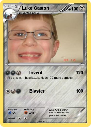 Pokemon Luke Gaston