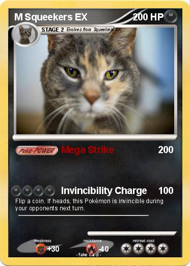 Pokemon M Squeekers EX