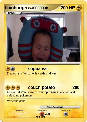 Pokemon hamburger