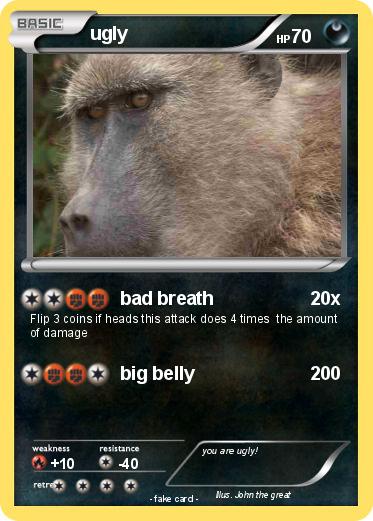 Pokemon ugly