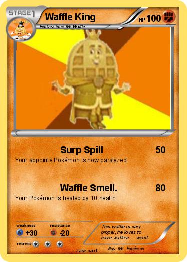 Pokemon Waffle King