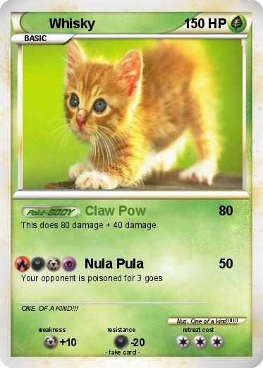 Pokemon Whisky