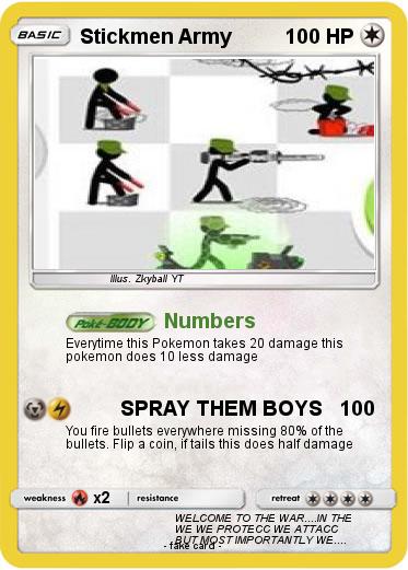 Pokemon Stickmen Army