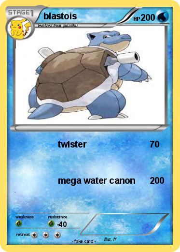 Pokemon blastois