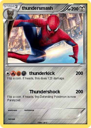 Pokemon thundersmash