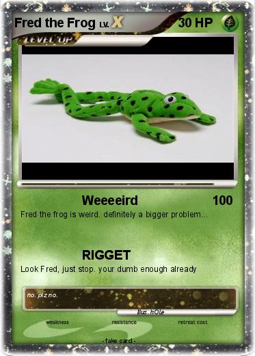 Pokemon Fred the Frog