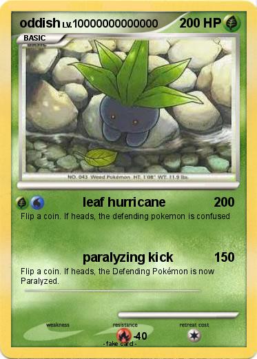 Pokemon oddish