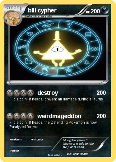 Pokemon bill cypher