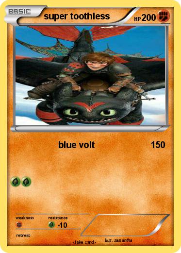 Pokemon super toothless
